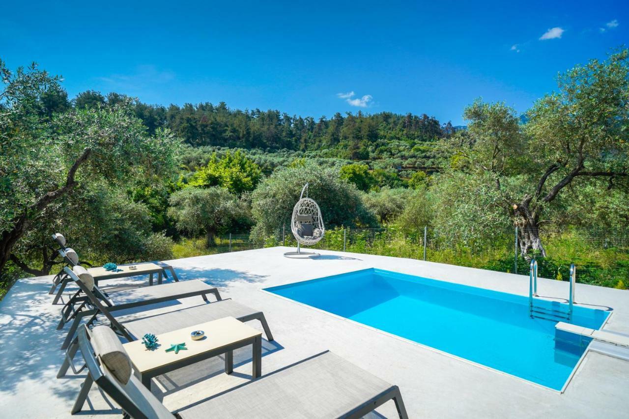 Villa Santa Marina Makriammos ภายนอก รูปภาพ