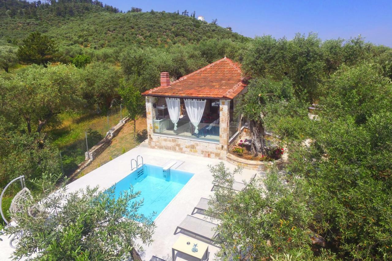 Villa Santa Marina Makriammos ภายนอก รูปภาพ