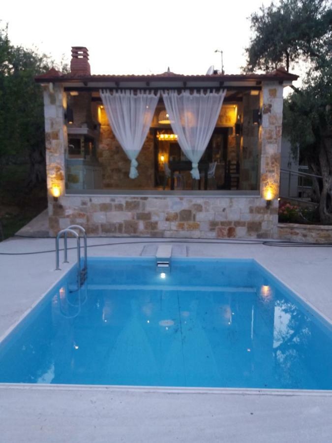 Villa Santa Marina Makriammos ภายนอก รูปภาพ