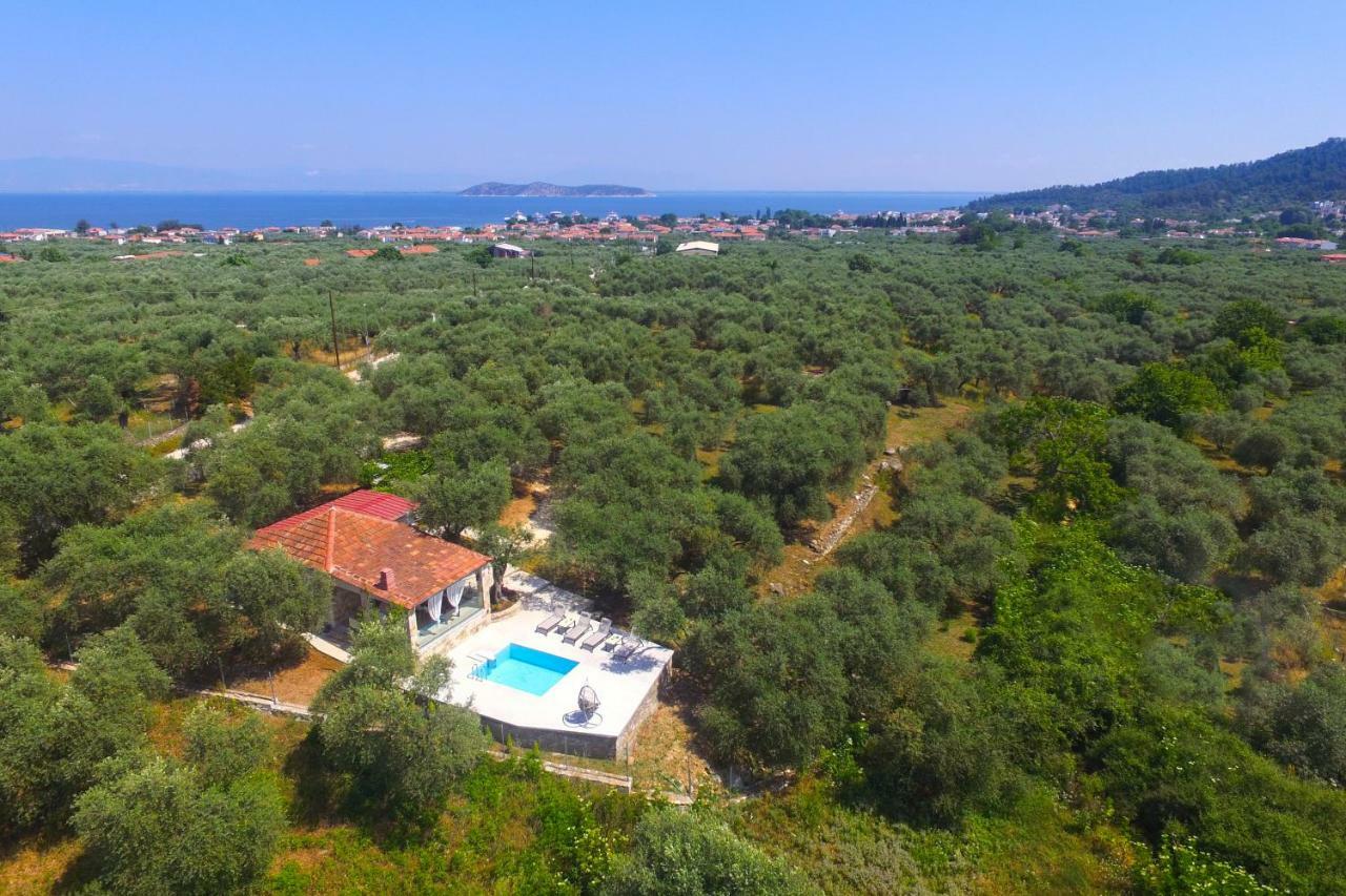 Villa Santa Marina Makriammos ภายนอก รูปภาพ